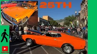 Historic 25Th Street Car Show - Ogden, UT - Walking Tour - 2025
