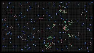 Game of life fireplace 4K 12 hours Conway's Cellular Automata perpetual simulation