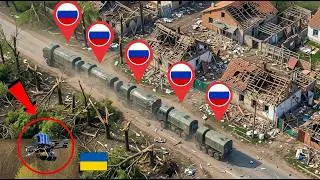 Украинские беспилотники FPV внезапно атаковали российский конвой