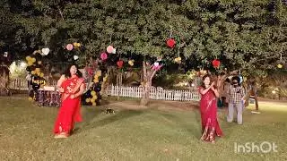 Dance performance by Dr. SARITHA & Dr. ROOPA during Dr. SARITHA'S birthday celebrations