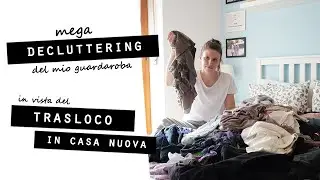 MEGA DECLUTTERING in camera da letto IN VISTA DEL TRASLOCO in casa nuova!