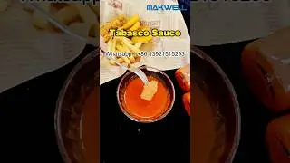 Tabasco Sauce Production | Sauce Emulsifying System | Industrial Food Machinery Factory Demo