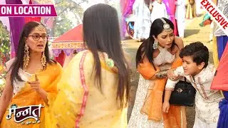 Mannat | Mannat Aur Yashika Ka Hua Aamna Samna, Yashika Ko Laga Darr | On Location