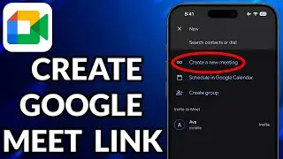 How To Create Google Meet Link In Mobile