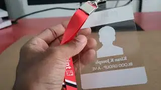 Acrylic ID CARD TRANSPARENT
