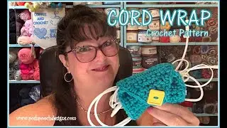 Friday Fun With Sara - Cord Wrap Crochet Pattern #crochet #crochetvideo
