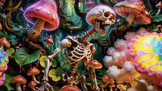 AI Manifest: Micromorphosis Psychedelics Trip [2025 Visuals] [Ayahuasca DMT Beat]