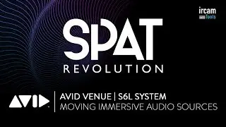 SPAT Revolution - Moving immersive audio sources from  VENUE | S6L Plug-in encoders