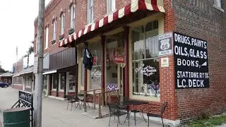 Virtual Visits All Along Illinois Route 66 - Doc's Soda Fountain and Deck's Pharmacy Museum