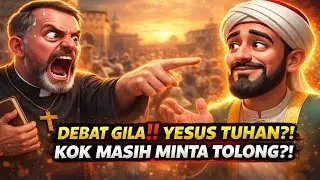 DEBAT GILA‼️ Pastor Teriak “Yesus Tuhan!” Abu Nawas Santai “Kalau Tuhan… Kenapa Minta Tolong”