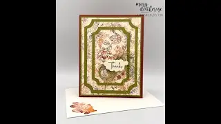 Stampin Up//Осень в гравюре//Моменты сбора//Разветвление//Краткий обзор//Тройной раз//Спасибо