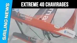 I Share Cup - Extreme sailing series chavirages et figures libres à Cowes