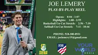 Joe Lemery Play-by-Play Reel | December 2025