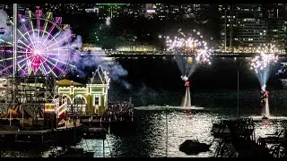 Firework & Water Jet men - AIA Incentive Event