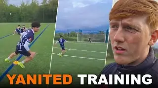 Angry Ginge takes WINTON YANITED Pre Season Football Training