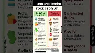 Foods for UTI infection - Urinary Tract Infection #uti