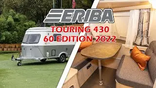 TBA430 Eriba Touring 430 60 Edition 2022 NEW Caravan Model - 360 Exterior Demonstration Video