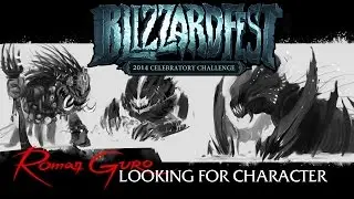 Roman Guro. Blizzardfest 2014. 1.Looking for character.. (stream)