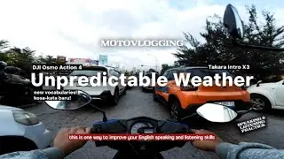 Unpredictable Weather in Batam | Daily English Motovlog | DJI Osmo Action 4