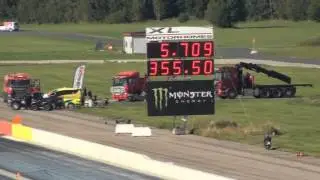 Peter Svensson Top Fuel Bike 5,70s Tierp arena 2012