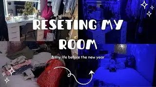 Resetting my room & my life before the new year