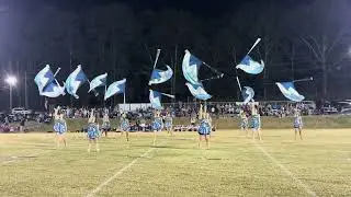Evangel Christian School, Alabaster, AL - 10/17/25 - Varsity Color Guard