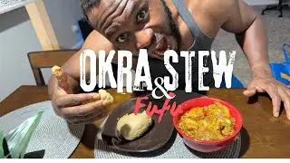 DELICIOUS OKRA STEW & FUFU RECIPE: Easy Step-by-Step Guide to Make the BEST African Dish