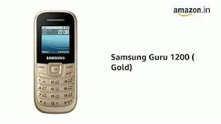 Samsung Guru 1200 (Gold)  | Price in india | Full Review | Full Specification