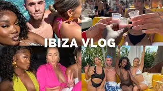 VLOG| THE GC FINALLY TOOK THE TRIP TO IBIZA !!! Ocean beach, STK & flight delays…