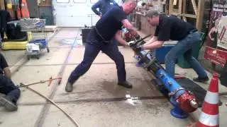 Danny Kool in actie