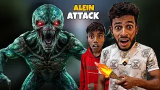 CHOTU KA REAL ALIEN ATTACK | REAL ALEIN COUGHT ON HOUSE #factfireking 