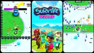 Shoot Alien Hordes & Stay Alive Survival Io | Gameplay Walkthrough (iOS Android) #viral #trending )