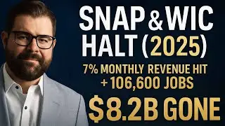 SNAP & WIC Halt (2025) Explained: 7% Monthly Revenue Hit + 106,600 Jobs