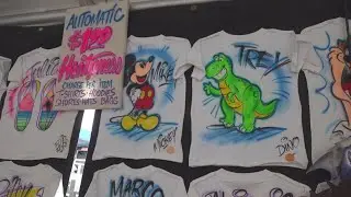 Air brushed t-shirts a favorite at the State Fair
