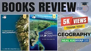 StudyIQ Fundamentals of Geography Book | Non-Polarized, Unbiased Review | No Regret | Neal Kashyap