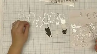 KIS Cut Instructions: Build A House Die Cut Cat