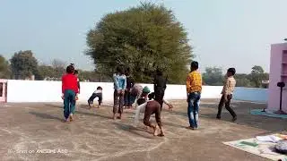 DECE ##igonu project -29##बच्चों को सूर्य नमस्कार करवाया गया ।