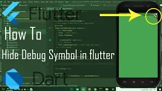 How to Flutter || How to Hide Debug Symbol From Flutter App