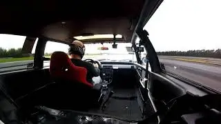 054x Racing : Civic EE9 Stock K20A2 Nitrous 12.34 Pass 1/4 Mile Drachten 29-09-2017