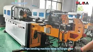 50CNC5A3SV pipe bending machine bends rectangular pipe