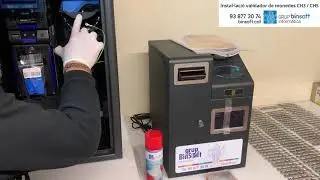 Instal&middot;laci&oacute; del validador de monedes del Cahsdro3 i Cashdro5