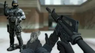Оружие CS:GO с руками 