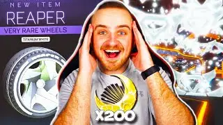 I Opened 200 GOLDEN MOONS & IT WAS INSANE! | PLUS A SNEAK PEAK OF THE SEASON 5 ROCKET LEAGUE REWARDS