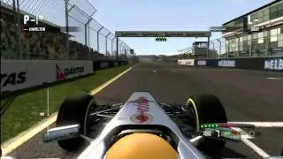F1 2011 Melbourne Lap -1:20.076