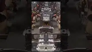 Car Assembly welding by Robot 👆🏻#autoelectronics #experiment #carelectronics #powerelectronic #diy