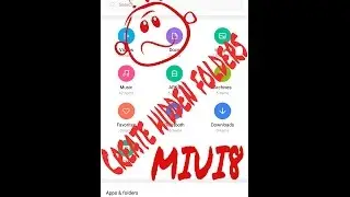 How to create hidden folders in Redmi Note3 and MIUI8