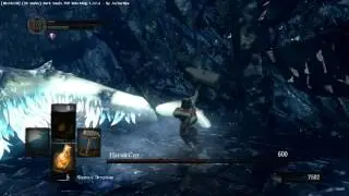 Dark Souls ptde. SL1.  Босс 16.  Нагой Сит  (с кольцом с красным камнем, no damage)