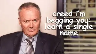 the office getting peoples' names wrong for 10 minutes straight - Comedy Bites