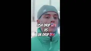 UK drip vs USA DRIP  #shortsfeed #funnyvideo #viral #fy #drip #dripbattle