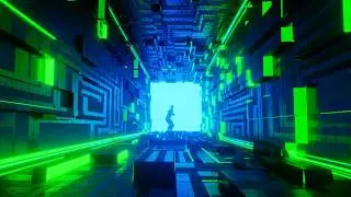 3D SCI - FI Tunnel | Seattle Seahawks